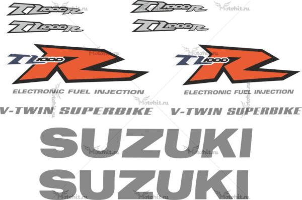 Комплект наклеек SUZUKI TL-1000-R 1999