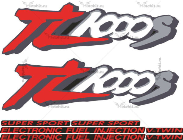 Комплект наклеек SUZUKI TL-1000-S 1998