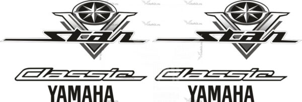 Комплект наклеек для Yamaha V-Star-Classic