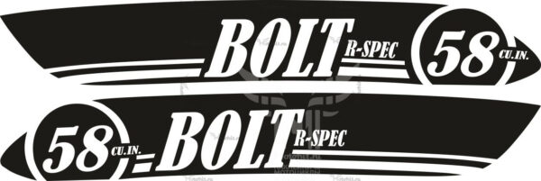 Комплект наклеек Yamaha BOLT 2018