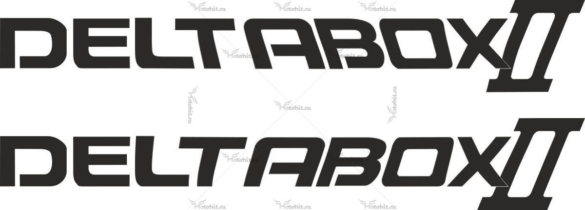 Наклейка Yamaha DELTABOX-II