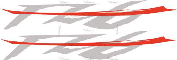 Наклейка Yamaha FZ-6-2007-LOGO
