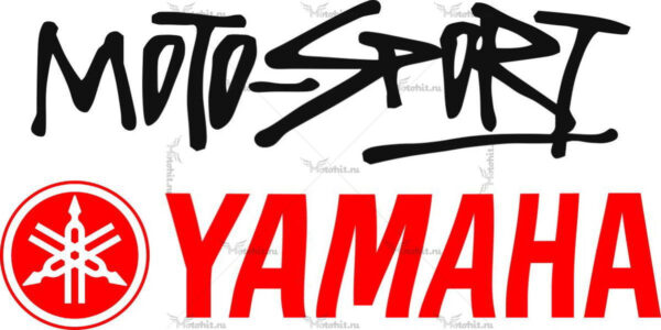 Наклейка Yamaha MOTOSPORT