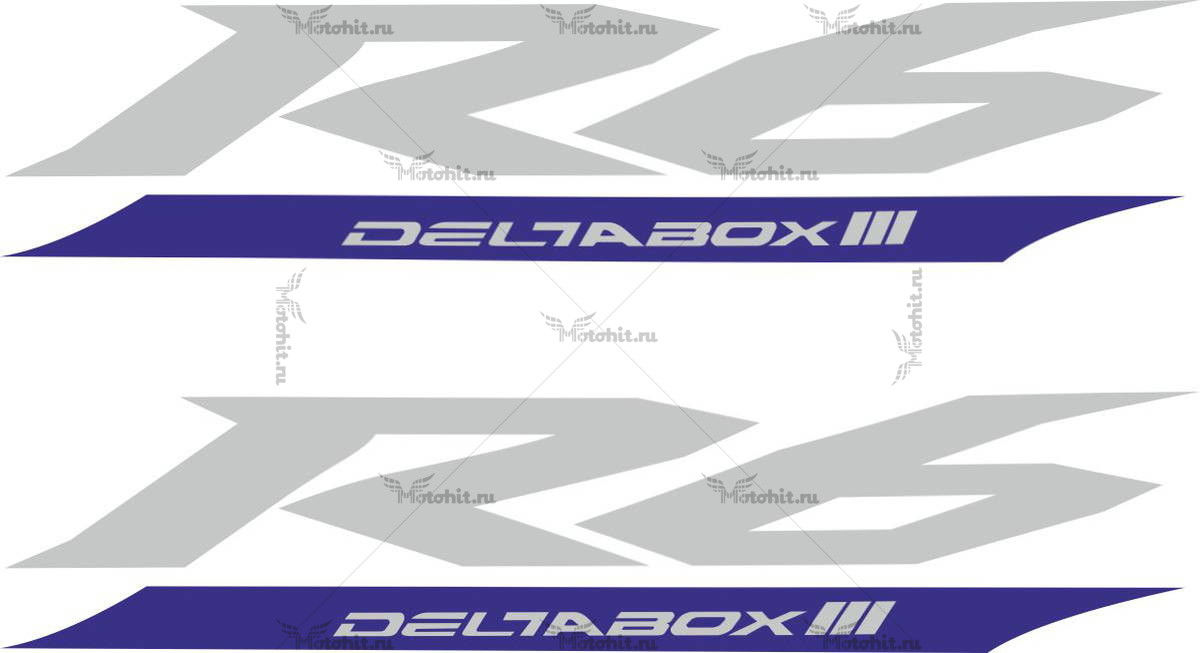 Наклейка Yamaha R6-DELTABOX