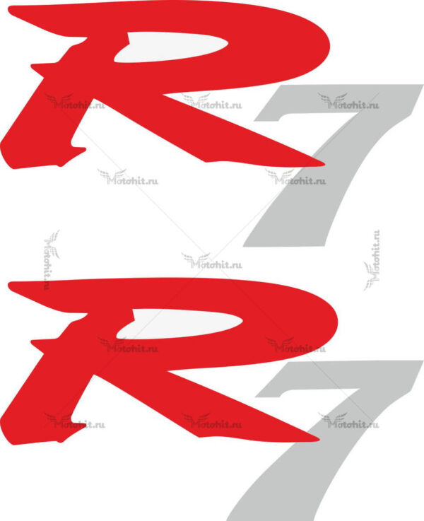 Наклейка Yamaha R7