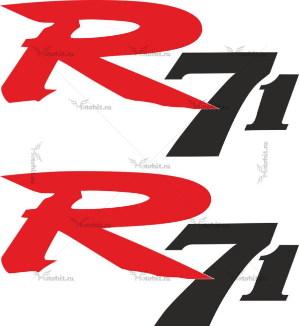 Наклейка Yamaha R71