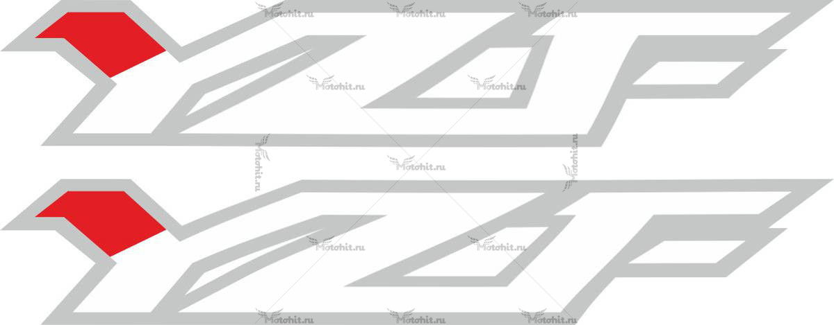 Наклейка Yamaha YZF-2