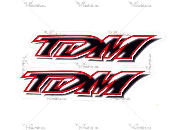Комплект наклеек Yamaha TDM-850 2000-2001 letters