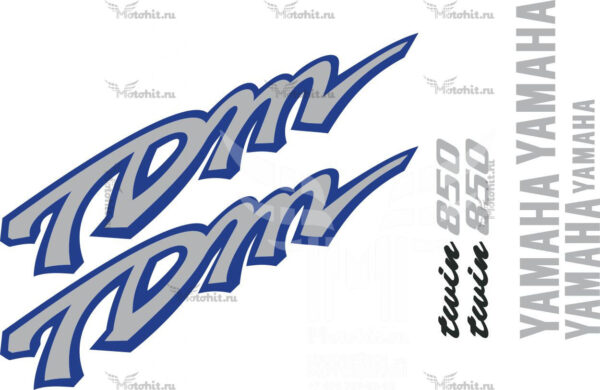 Комплект наклеек Yamaha TDM-850 1998