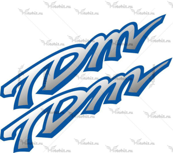 Комплект наклеек Yamaha TDM-850 1998 letters