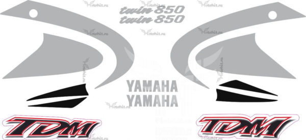 Комплект наклеек Yamaha TDM-850 2000-2001
