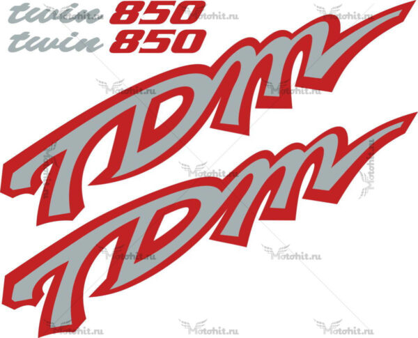 Комплект наклеек Yamaha TDM-850 2000-2001 1