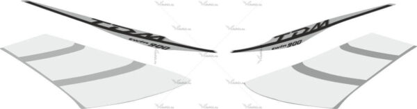 Комплект наклеек Yamaha TDM-900 2006-2008