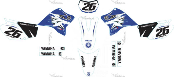 Комплект наклеек YAMAHA TTR-230 2005-2016