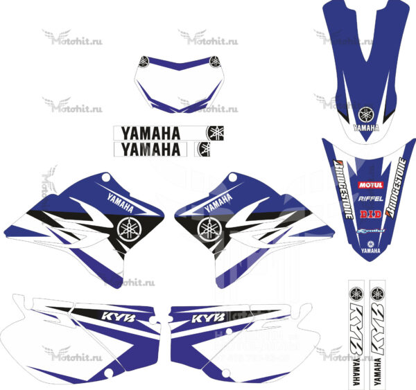 Комплект наклеек YAMAHA TTR-230 3 2005-2016