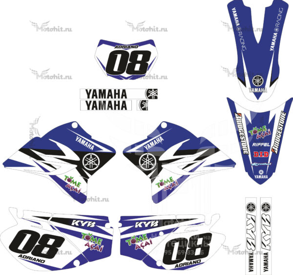 Комплект наклеек YAMAHA TTR-230 2005-2016