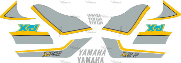 Комплект наклеек Yamaha XJ-600 1984