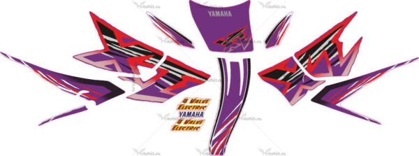 Комплект наклеек Yamaha XT-600 1997