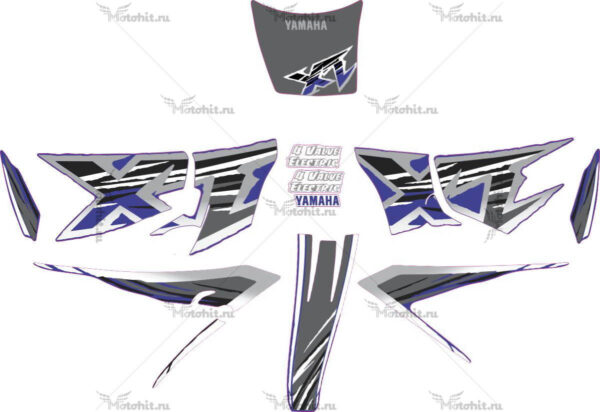 Комплект наклеек Yamaha XT-600 1999