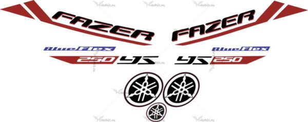 Комплект наклеек Yamaha YS-250 2013 BF-FAZER