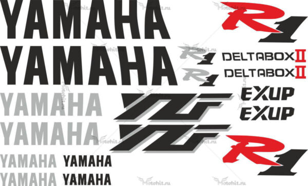Комплект наклеек Yamaha YZF-R1 1999