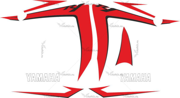 Комплект наклеек Yamaha YZF-R1 2007 WHITE
