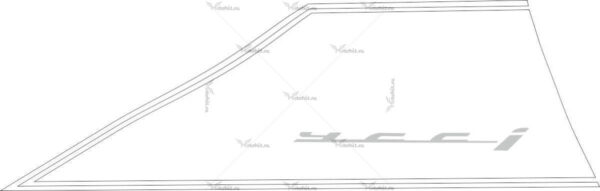 Комплект наклеек Yamaha YZF-R1 2008 BLUE-PART