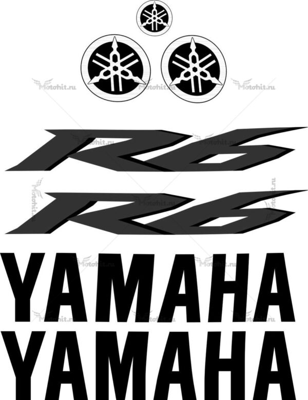 Комплект наклеек Yamaha YZF-R6 2013