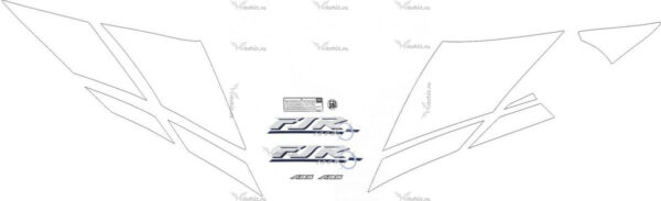 Комплект наклеек на мотоцикл Yamaha FJR-1300 2005