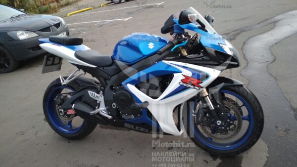 Комплект наклеек SUZUKI GSX-R-600 2006-2 — изображение 4
