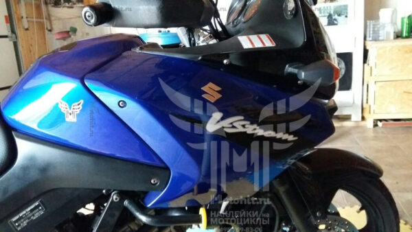 Комплект наклеек SUZUKI DL-650-V 2005 STROM — изображение 3