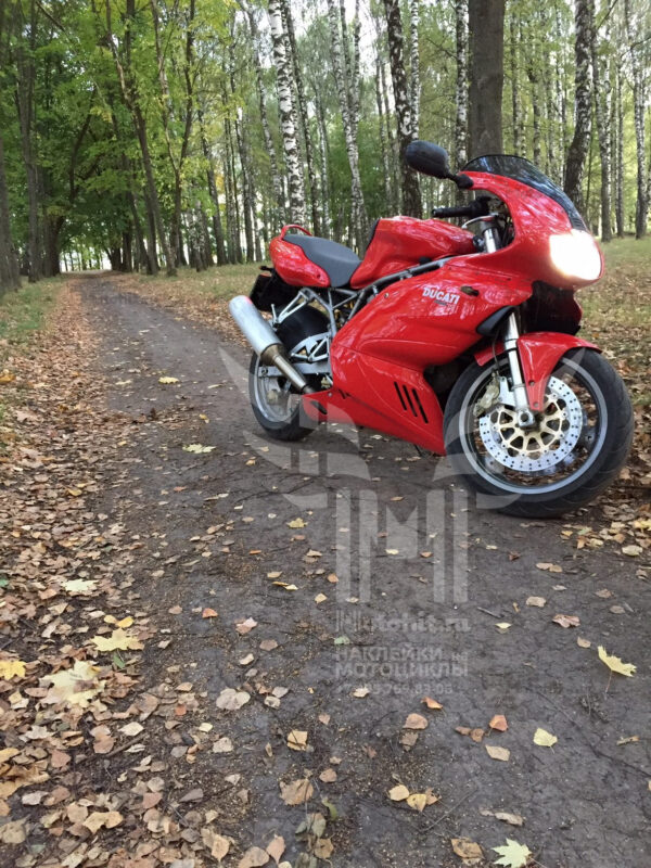 Комплект наклеек DUCATI-750 2001 SPORT — изображение 2