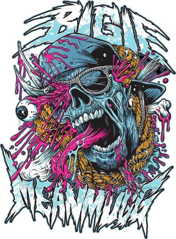 Наклейка BIGIE MEANMUGG