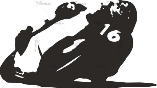 Наклейка BIKER 16