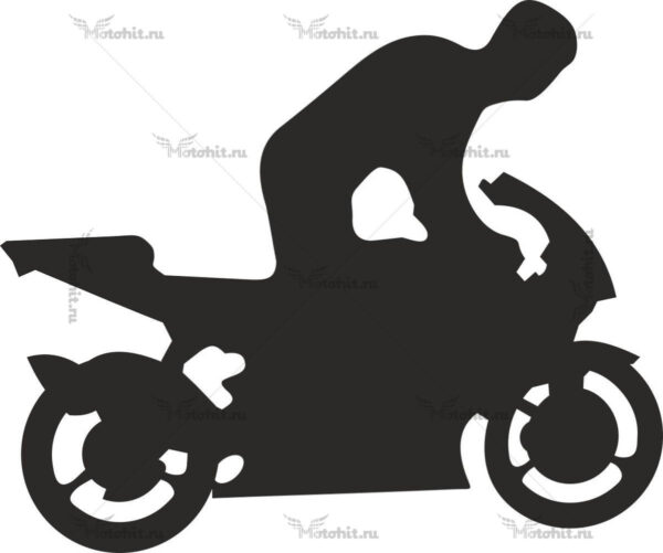 Наклейка BIKER STUNT