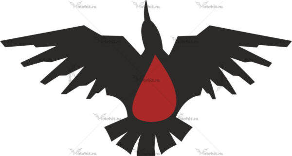 Наклейка BLOODRAVEN