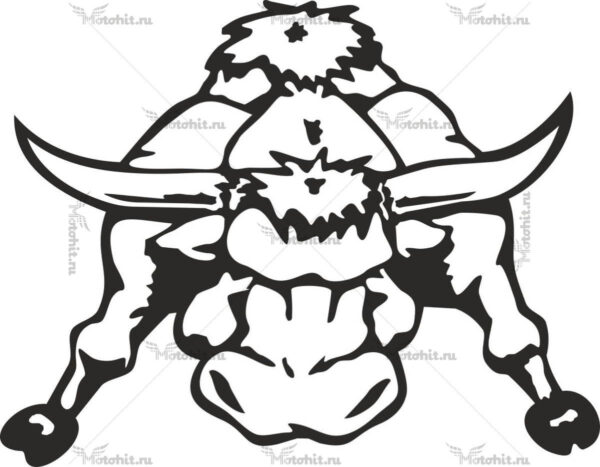 Наклейка BULL