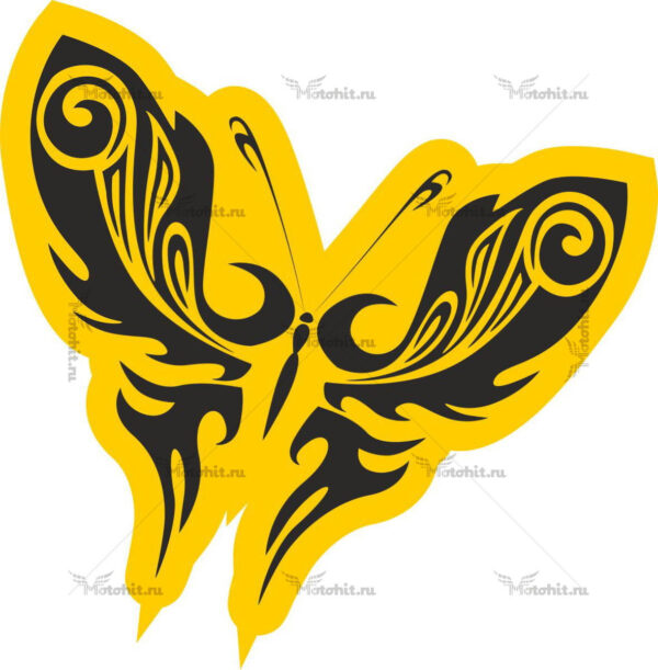 Наклейка BUTTERFLY