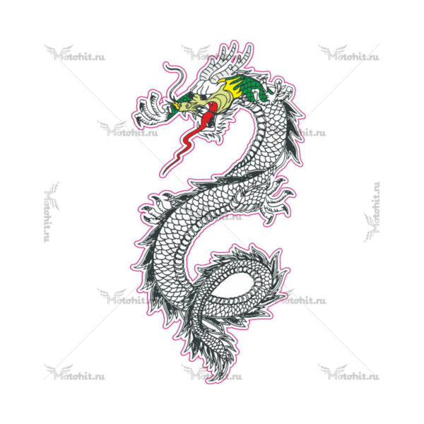 Наклейка DRAGON