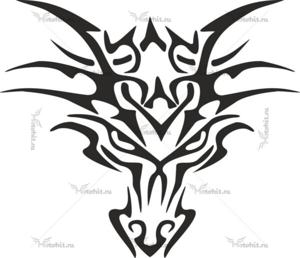 Наклейка DRAGON 3