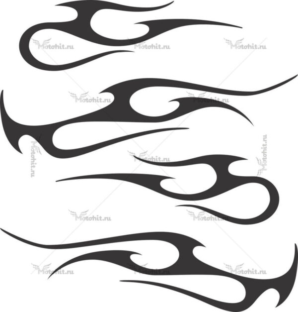 Наклейка FLAMES 042