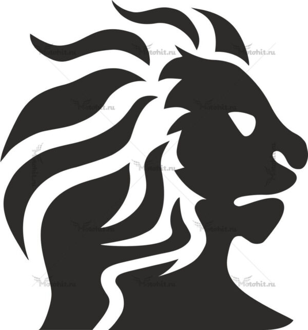 Наклейка LION