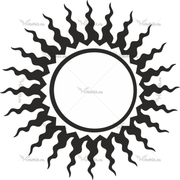 Наклейка SUN