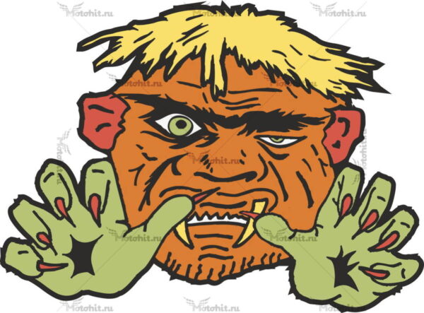 Наклейка TROLL