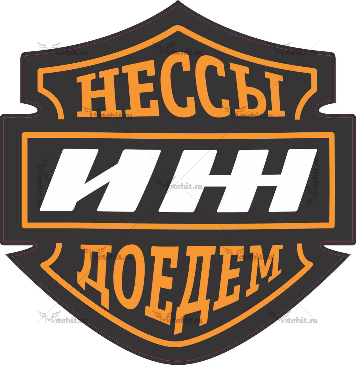 Наклейка N_IZH_D