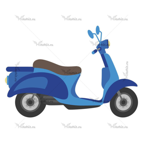 Наклейка SCOOTER BLUE
