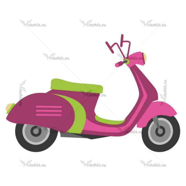 Наклейка SCOOTER VIOLET