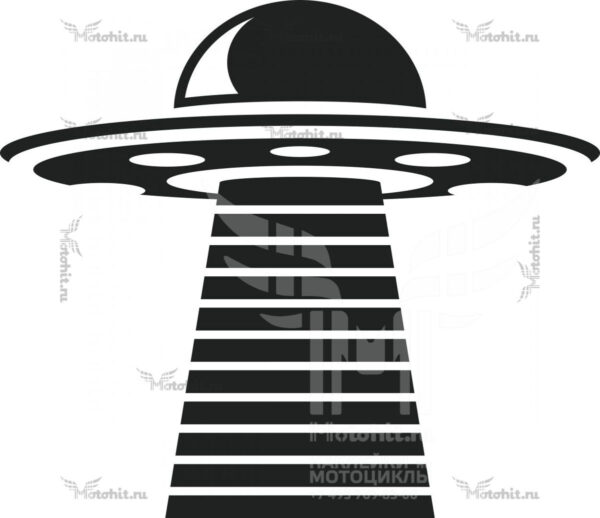 Наклейка UFO TAKING — изображение 4