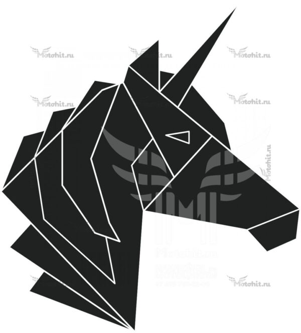 Наклейка POLYGON UNICORN