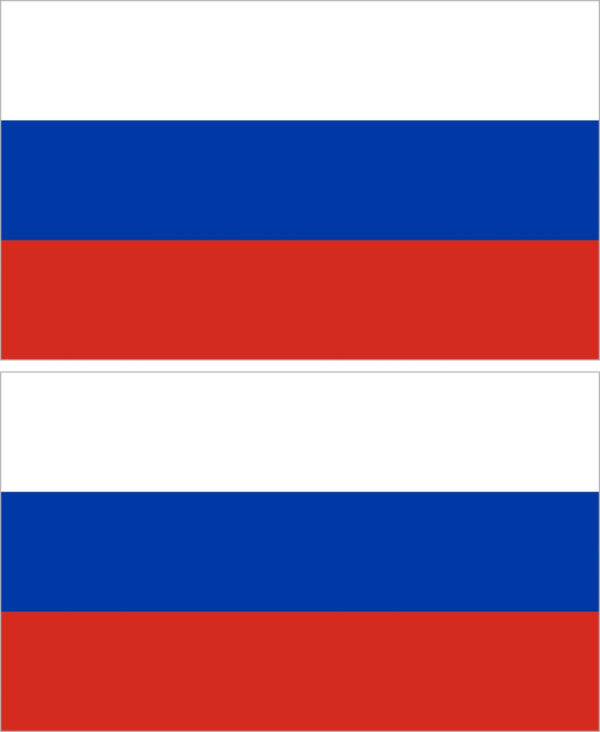 Наклейка флаг Россия